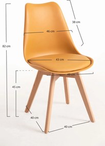 Set 4 Synk Basic Stoelen