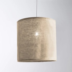 Hanglamp / lampenkap in gekreukt linnenØ30 cm, Thad