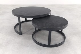 Boston/Rhodos stoel - 3-zitsbank loungeset - 5-delig