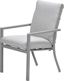 Garden Impressions Senja tuinset 7-delig taupe - Penedo tuintafel 230x100 cm