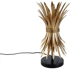 Art Deco tafellamp goud - Wesley Art Deco E27 Binnenverlichting Lamp