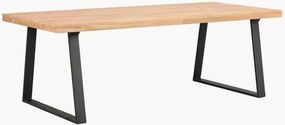 Eikenhouten eettafel Brooklyn