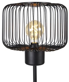 Design vloerlamp zwart - Baya Design E27 Binnenverlichting Lamp