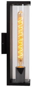 Lucide Sligo wandlamp 15W 40x15cm zwart