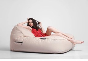 Ambient Lounge Outdoor Satellite Twin Zitzak - Yacht Club Cream