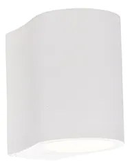 Moderne wandlamp wit met lichteffect - Tubo