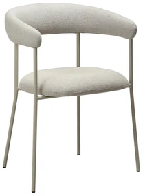 Dan-Form Plenti Eetkamerstoel Met Ronde Rug Cashmere Boucle