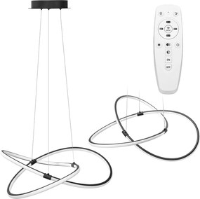 Hanglamp APP1193-CP Zwart