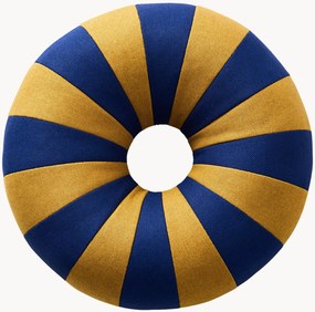 Rond gestreept kussen Float