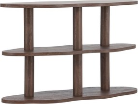 Lage Golvende Openkast Bruin - 120x45x75cm.