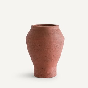 Vaas in terracotta, Tulia