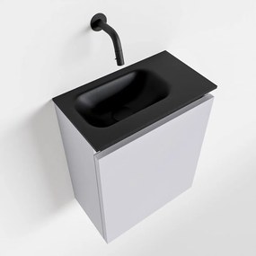 Mondiaz Ture 40cm toiletmeubel cale met wastafel urban links geen kraangat