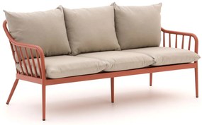 Loungebank Tuin Manifesto   | Aluminium | 3 personen | Tuinbank Oranje | 190cm | Incl. kussens | Kees Smit Tuinmeubelen