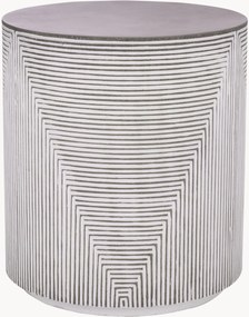Ronde bijzettafel Verona van cement