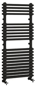 Eastbrook Imperia 2 koloms handdoekradiator 50x115cm 999W zwart mat