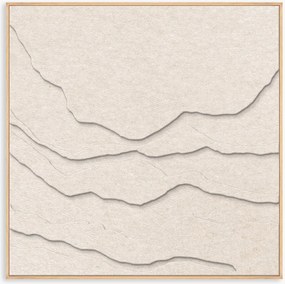 Ingelijste akoestische wandkunst Tonefield 2