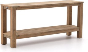 Sidetables (wandtafel) ROUGH | Rechthoekig | Tuintafel Teakhout | 170x42cm | Kees Smit Tuinmeubelen