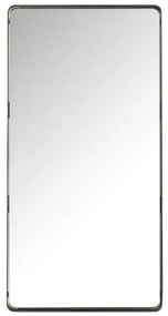 Kare Design Ombra Soft Zwarte Spiegel Metaal 120 Cm - 60x120cm