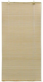 vidaXL Rolgordijn Bamboe 140 x 160 cm (Naturel)