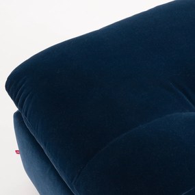 Modulaire fluwelen voetensteun, GIULIANO