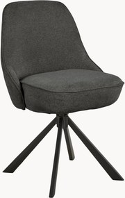 Gestoffeerde draaibare eetkamerstoelen Carlton, 2 stuks