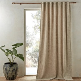 Gordijn linnen/viscose, made in France, Olivi