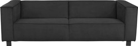 3 zitsbank - Flaska - stof Regain antraciet 67