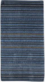 Handdoek Geometric Print van velours en terrykatoen