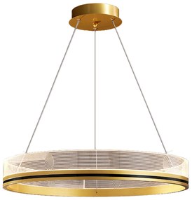 Hanglamp APP1189-CP Goud 40cm