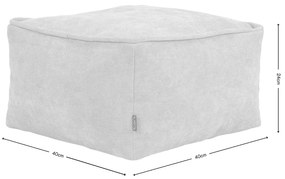 Amara Poef Chenille - Beige