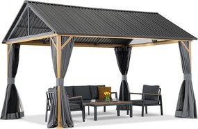 Aluminium tuinhuisje Teramo Premium 3x5,8 m Tuinpunt