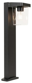 Moderne staande buitenlamp zwart 60 cm IP54 - Chimay Modern E27 IP54 Buitenverlichting