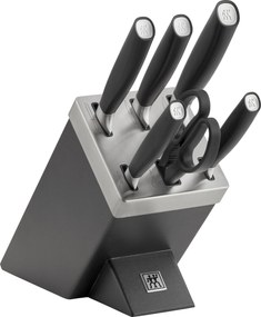 ZWILLING All * Star 7-delig, Messenblok, Zilver, Anthraciet - All * Star - ZWILLING