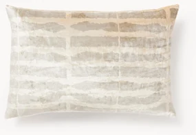 Viscose kussenhoes Dejan met ingeweven jacquard patroon