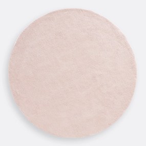 Rond vloerkleed in getuft kant Renzo, groot model