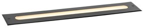 Buitenlamp Moderne grondspot zwart 50 cm incl. LED IP65 - Eline Modern IP65 Buitenverlichting