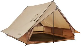 VEVOR kampeertent, 2-persoons huttentent met kachelaansluiting en stokken, waterdichte wintertent met grondzeil, draagbare 4-seizoenententen voor wandelen, vissen, jagen en backpacken