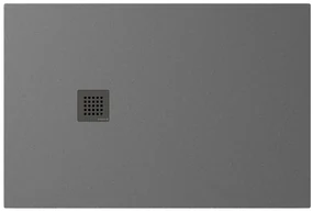 Polysan Treneca douchebak 120x80cm grijs mat