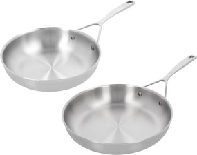 Demeyere Essential 5 Koekenpannenset RVS, 24 en 28 cm - Essential 5 - Demeyere