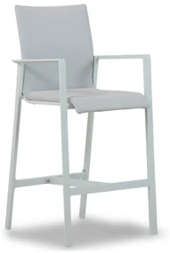 Barstoel Aluminium Wit Lifestyle Garden Furniture Rome wit