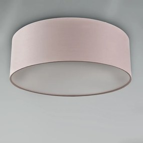 Plafondlamp roze 30 cm incl. LED - Drum LED