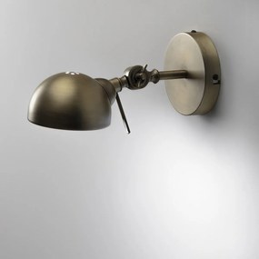 Metalen wandlamp in industriële stijl, Kikan