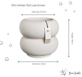 Pot Elho Amber Roll Wit