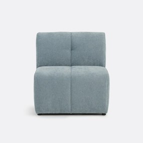 Modulaire tafelzetel, 1-zits, in fijne chenille, ANETA