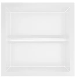 Hotbath &MORE Inbouw Toiletrol Houder - 16x16x13cm - Mat wit PH016WH