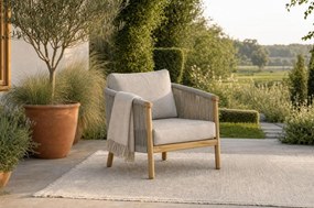 Tuinstoel Aluminium/rope Grijs-antraciet Lifestyle Garden Furniture Bloom
