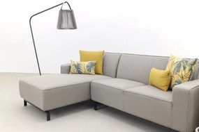 Boavista Sunbrella loungebank chaise longue - Nature Grey - 2-delig - rechts