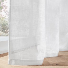 Glasgordijn, grote breedte, met oogjes, Nyong