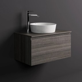 Rak Skin ronde waskom 42cm wit beton