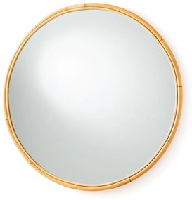 Ronde spiegel in rotanØ120 cm, Nogu